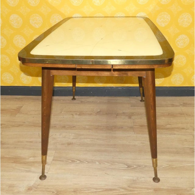 Mufuti Table Coffee Table with Wide Extendable, 1950s For Sale - Image 9 of 11