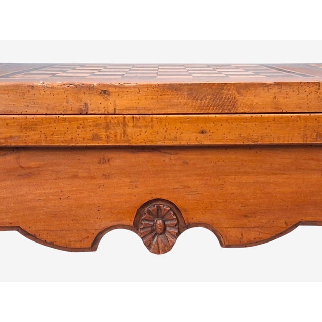 Louis Xvi, French Provincial Games Table, Parquetry, Fruitwood, France, 1800s For Sale - Image 10 of 18