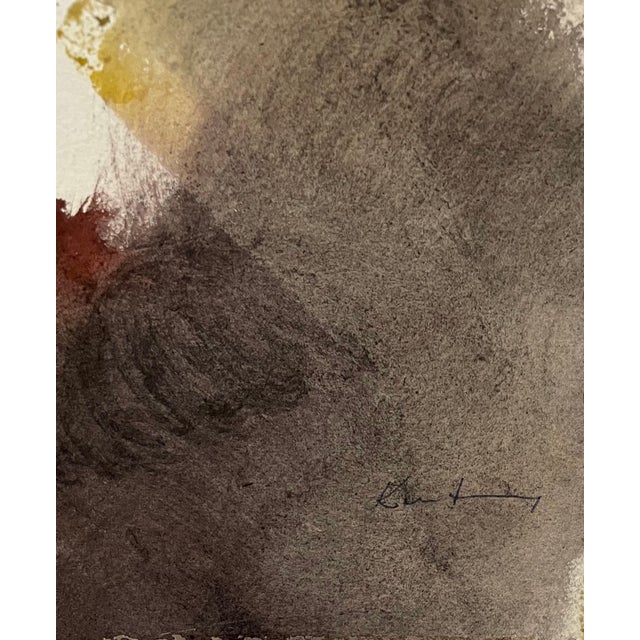 American Pawel Kontny, Modernist Abstract Expressionist Watercolor Painting Bauhaus Weimar Artist For Sale - Image 3 of 4