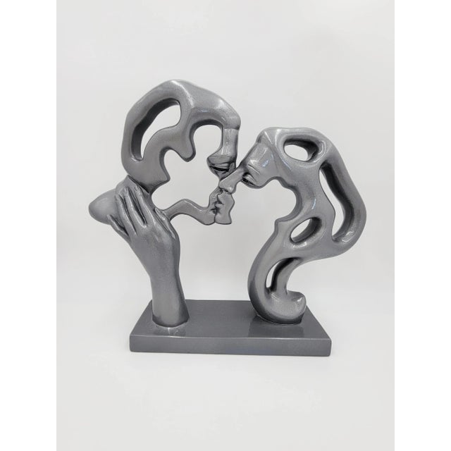 Silver Austin Prod De César XL Abstract Surrealism Sculpture C. 1995 For Sale - Image 8 of 11