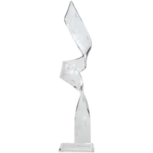 Late 20th Century Lucite Shell Sculpture