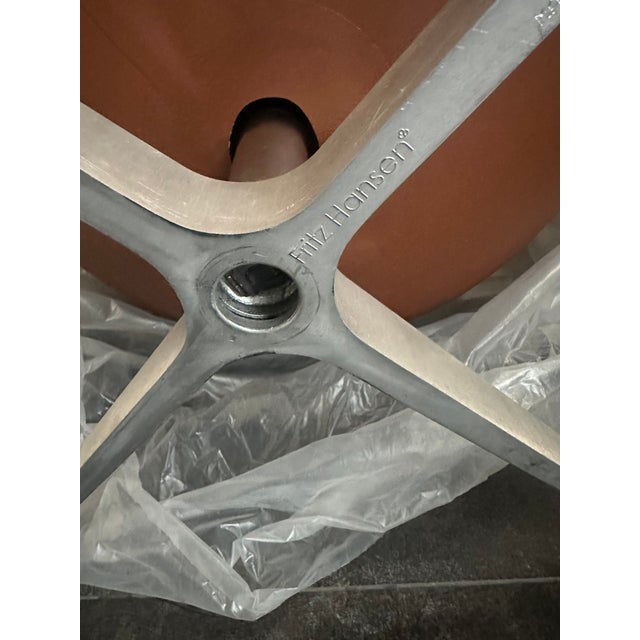 Brown Egg Chair by Arne Jacobsen for Fritz Hansen, 2000s For Sale - Image 8 of 13