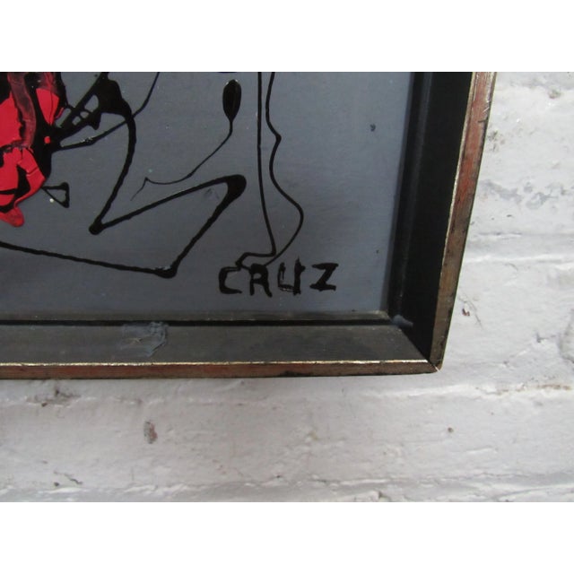 Abstract Splatter Painting For Sale - Image 4 of 10