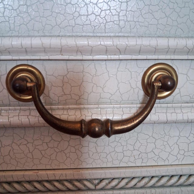 Louis XVI French Bedside Tables, 1970s, Set of 2 For Sale - Image 11 of 16