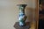 Traditional Vintage Porcelain Flower Tall Vase For Sale - Image 3 of 13