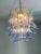 Blue Selle Murano Glass Chandelier by Simoeng For Sale - Image 11 of 13