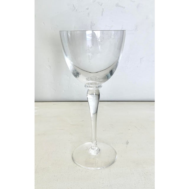 Glass Cristal Saint Louis Amadeus #3 Wine Glass For Sale - Image 7 of 7