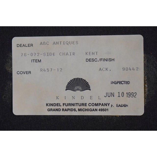 Set of 6 Kindel Queen Anne Mahogany Dining Room Chairs For Sale - Image 17 of 18