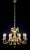 Antique French Bronze Mazarin Chandelier For Sale - Image 3 of 8