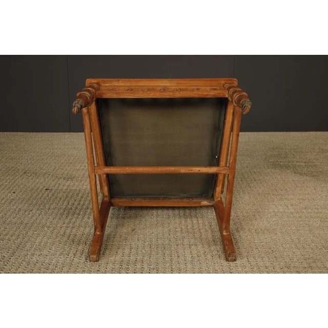 Late 19th Century English Oak Aesthetic Movement Armchair For Sale - Image 18 of 18