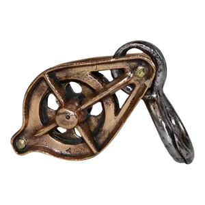Brass and Steel Yacht Pulley