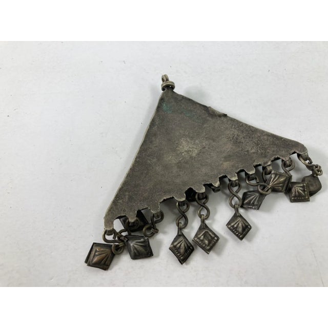 Antique Silver Repousse Islamic Talisman Holder For Sale In Palm Springs - Image 6 of 13