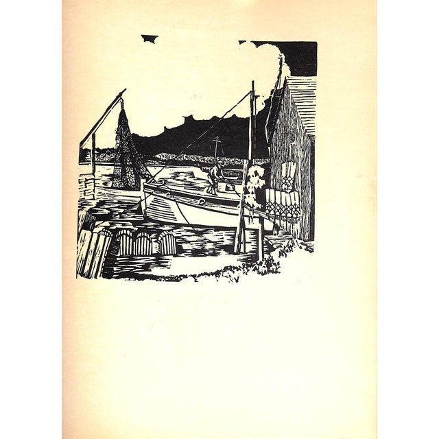 "Vineyard Poems and Prints" 1934 Allen, Joseph Chase / Riggs, Sidney Noyes For Sale - Image 11 of 13