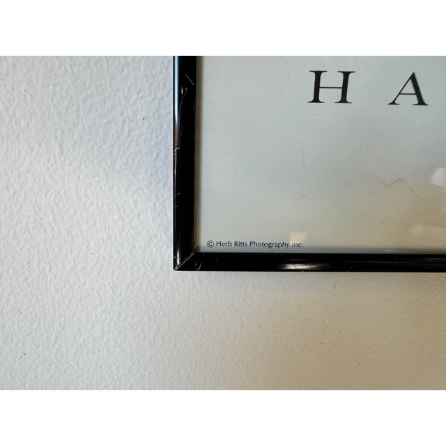 1980's Herb Bitts Poster " Dan and Fred, Bodyshop Series " Black and White Photographic Poster For Sale - Image 9 of 11