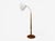 1940s Swedish Art Deco, Floor Lamp, Burl, Brass, Sweden, 1940s For Sale - Image 5 of 13