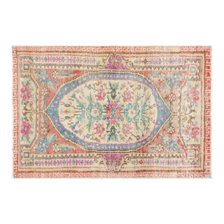 1960s Turkish Oushak Rug For Sale