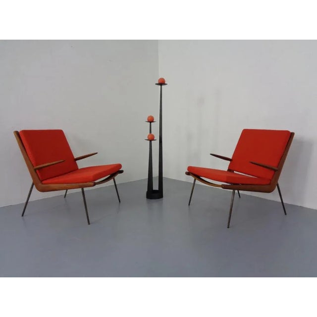 A midcentury heavy, very large brutalist candlestick made of iron from the 1960s.