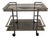 Vintage Gilt Metal Bar Trolley, 1970s For Sale