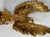 American Vintage Solid and Heavy Gilded Brass Eagle For Sale - Image 3 of 11