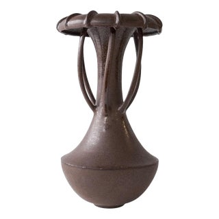 Medusa Vase in Wheel-Thrown Glazed Stoneware by Robin Kerr For Sale