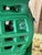 Pair of Vintage Regency Painted Cast Iron Pagoda Garden Lanterns For Sale - Image 4 of 12