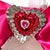 Valentines Wreath With Dresdens Artisan Made by Black Market Creative For Sale - Image 9 of 12