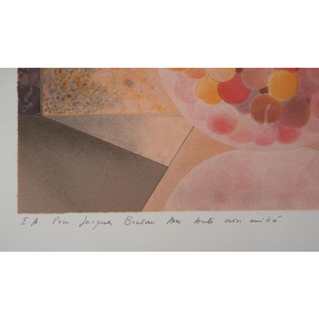 Pierre Garcia-Fons, Cerises devant la fenêtre ouverte, Lithograph For Sale - Image 5 of 7