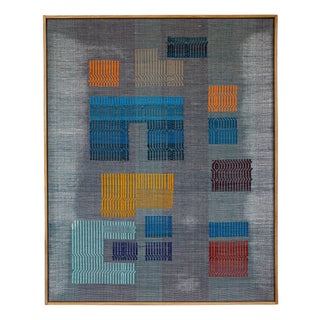 Spigolatura 94 Handwoven Wall Art by Susanna Costantini For Sale