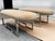 Pace Collection Midcentury Chrome Benches With Bouclé Upholstery - A Pair For Sale - Image 4 of 15