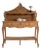 19th Century France Louis XV Amber Wood Console Table For Sale