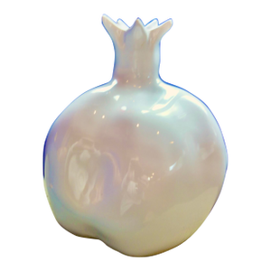 Pomegranate Vase Blanc De Chien