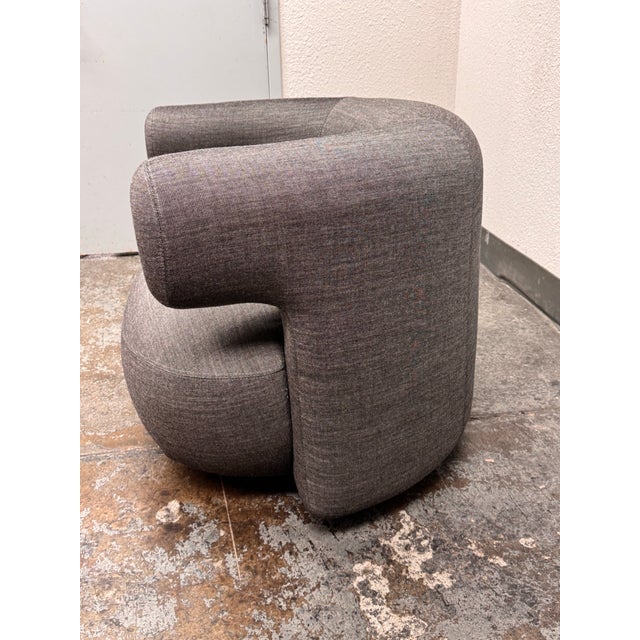Simon Legald for Normann Copenhagen Burra Lounge Swivel Chair For Sale - Image 4 of 11