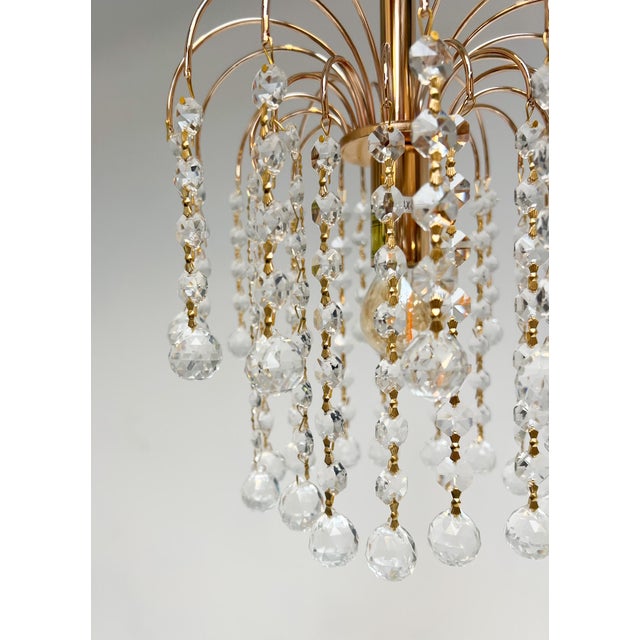 Italian Crystal Chandelier from Swarovski, 2000s For Sale - Image 4 of 16
