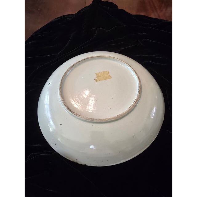Antique Chinese Porcelain Charger 18th Century Canton For Sale In New York - Image 6 of 9