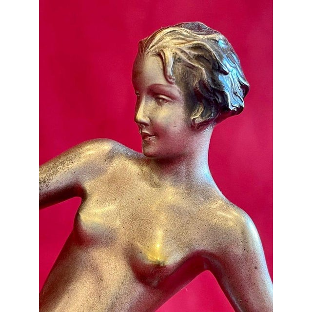 Dancer in Bronze by Joseph Lorenzl For Sale - Image 4 of 11