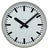 Grey Industrial Factory Wall Clock from Siemens, 1970s For Sale - Image 17 of 17