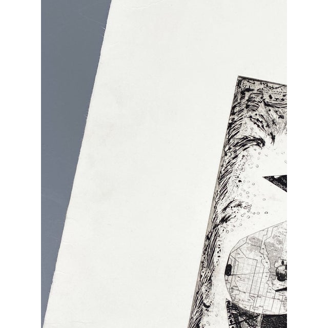 Inge Koch, Collage with Character, 2004, Etching For Sale - Image 9 of 14