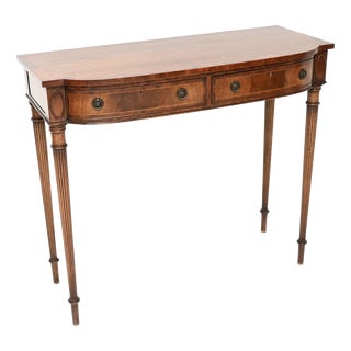 Georgian Inlaid Console Table, 1930s For Sale