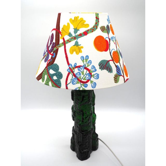 Glass Table Lamp by P. Kedelv for Reijmyre, 1960s For Sale - Image 11 of 15