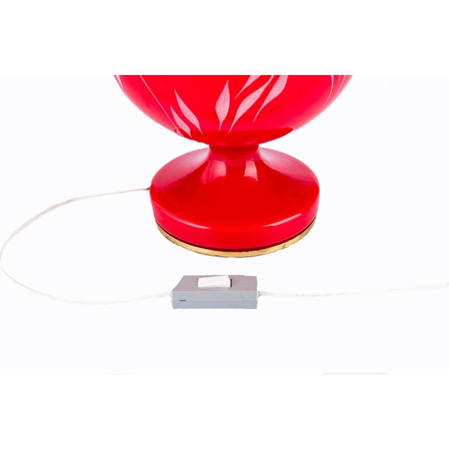 Mid-Century Modern Vintage Table Lamp by S.Tabera for UP Jihlava For Sale - Image 3 of 5