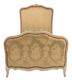 1940s French Louis XV Style Painted Twin Bedframe