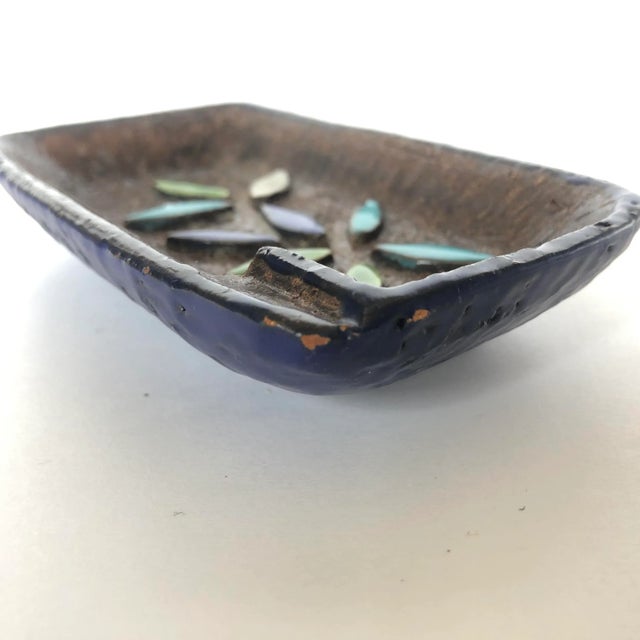 Bitossi Mid Century Italian Pottery Ashtray For Sale - Image 4 of 5