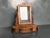 Brown French 19th Century Table Mirror in Solid Wood. For Sale - Image 8 of 10
