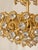 24k Gold-Plated Brass and Crystal Chandelier from Palwa, Germany, 1960s For Sale - Image 4 of 11
