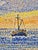 Yvonne Canu –Seagulls at Sunset (Les Mouettes)- French Pointillist Seascape-Oil Painting For Sale - Image 10 of 12