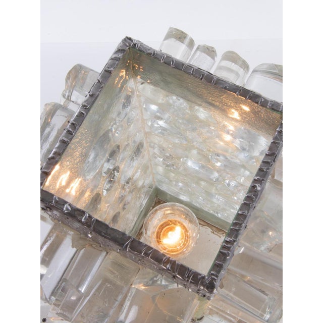 Brutalist Table Lamp in the Style of Poliarte, 1960s For Sale - Image 11 of 13