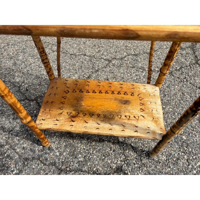 Late 19th Century Late 19th Century Bamboo Shelving For Sale - Image 5 of 16