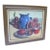 Vintage Impressionist Still Life Oil Painting Signed Framed Original For Sale