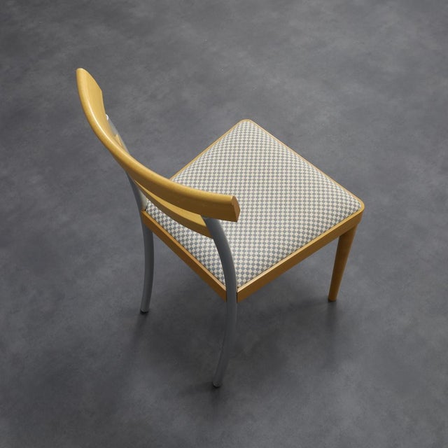 Beige Postmodern Dining Chairs by Arco, 1990s, Set of 8 For Sale - Image 8 of 9