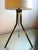 Cream Vintage Tripod Table Lamp, 1950s For Sale - Image 8 of 12
